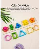 Wooden Shape Sorter Toy for Kids.