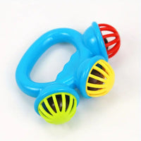 Baby rattle, colorful hand grip toy for baby.