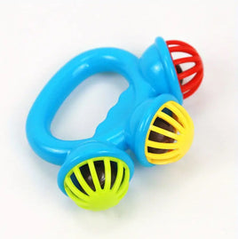 Baby rattle, colorful hand grip toy for baby.