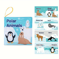 Package of 6 Cloth Books for Babies Early Learning Stimulation Books.