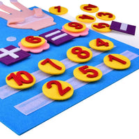 Educational toy for toddlers, finger number, learning, counting, and mathematics.