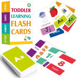 Learning cards - Animals, Letters, Numbers, Shapes.