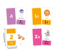 Learning cards - Animals, Letters, Numbers, Shapes.