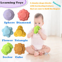 Montessori Toys Sensory Development Learning Educational Toys Colorful Blocks Sorting Game For Babies Infant